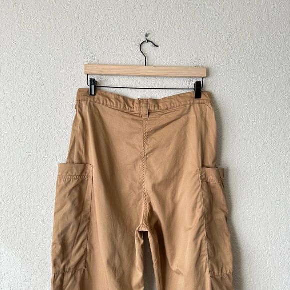KOTN Womens High-Rise Cargo Pocket Pants in Khaki Tan Sz 12 W7308 - Picture 6 of 11